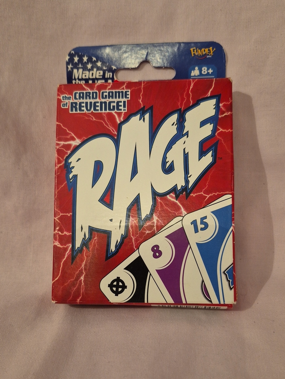 Very Rare Rage Card Game  Fundex 2006 Cards Are Sealed